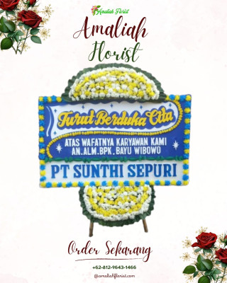 Papan Bunga Duka di Pagak